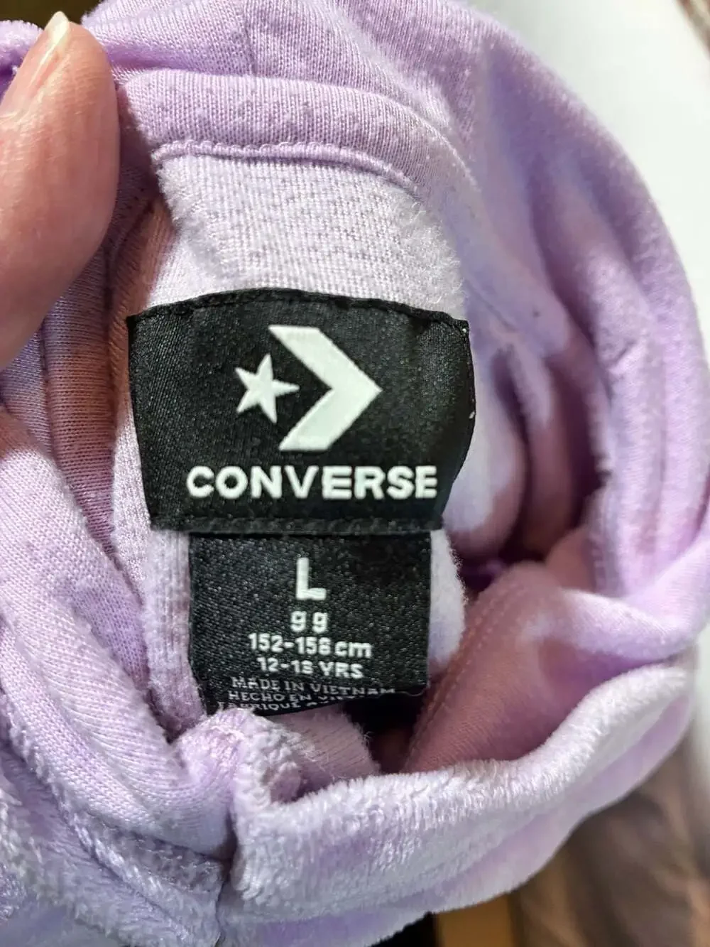 Converse pullover hoodie